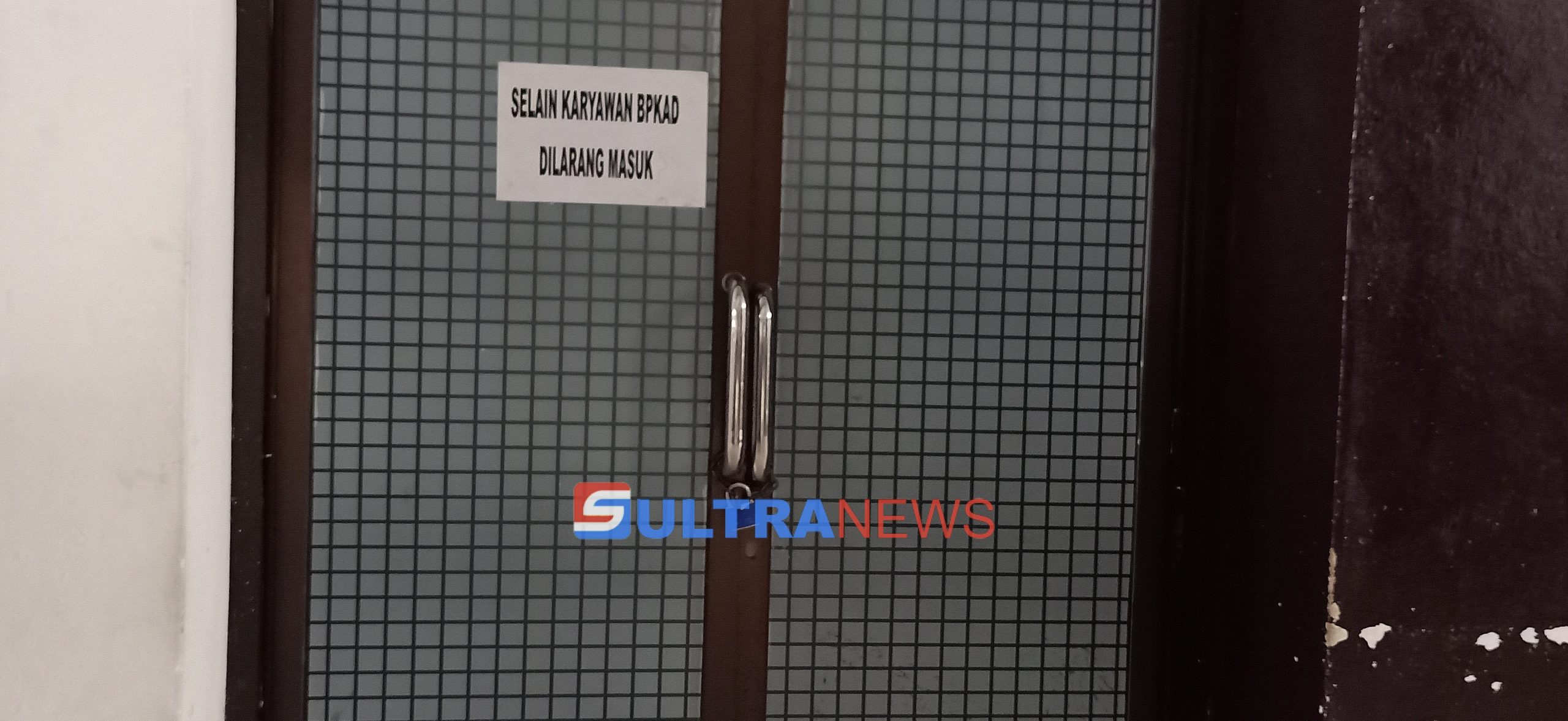 Kecewa Pada Saat Sidak, Bupati Konawe Gembok Ruangan Perbendaharaan