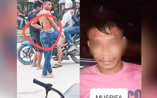 Preman ditangkap