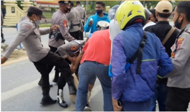 Tiga Organisasi Pers Kecam Tindakan Oknum Polisi Pukuli Wartawan