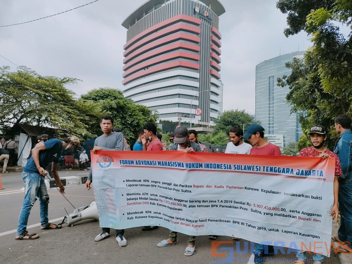 FAMHI Sultra-Jakarta Desak KPK RI Periksa Bupati dan Kadis Pertanian Konkep