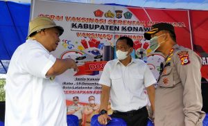 Pemda Konawe Kejar Target Vaksinasi Hingga 70 Persen Akhir Desember 2021