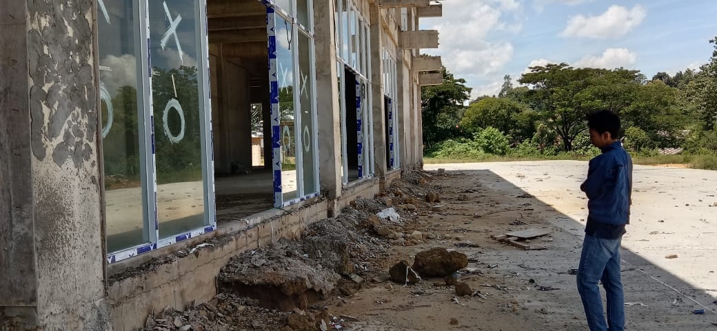 DPD GSPI Sultra Sorot Proyek Pembangunan Terminal Puuwatu Kendari yang Diduga Terbengkalai