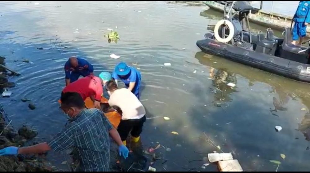 Breaking News! Warga Abeli Digegerkan Penemuan Mayat Tanpa Identitas di Teluk Kendari