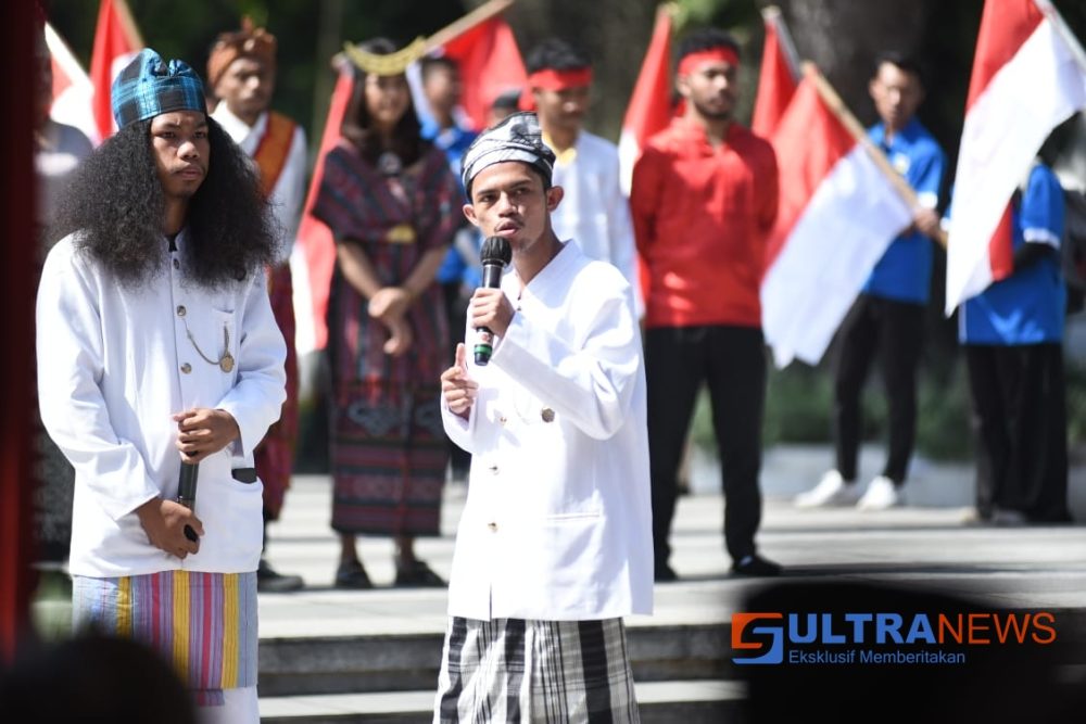 Sultan La Karambau' Diperkenalkan SOS di Peringatan Hari Sumpah Pemuda KNPI Bandung
